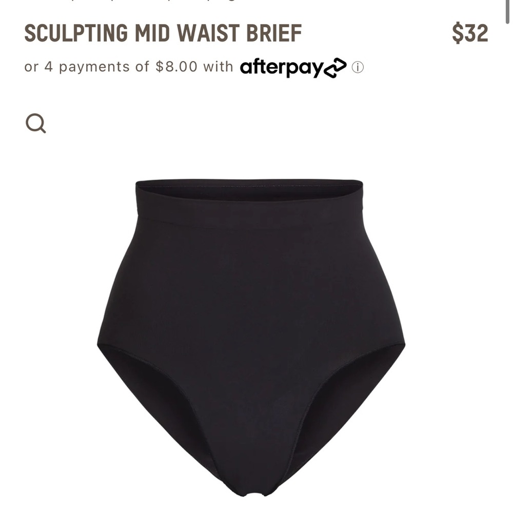 Skims Sculpting Mid Waist Brief